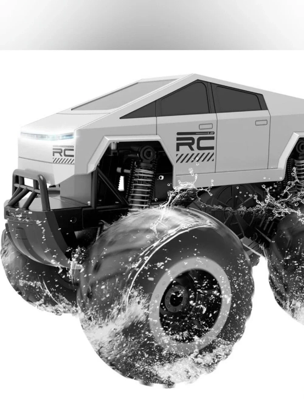 GOBANG 1:16 Amphibious Waterproof Remote Control Monster Truck - Waterproof